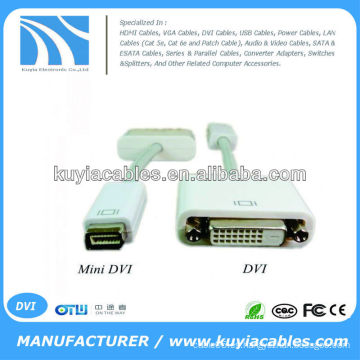 Mini DVI a DVI Monitor adaptador de cable para Apple MacBook